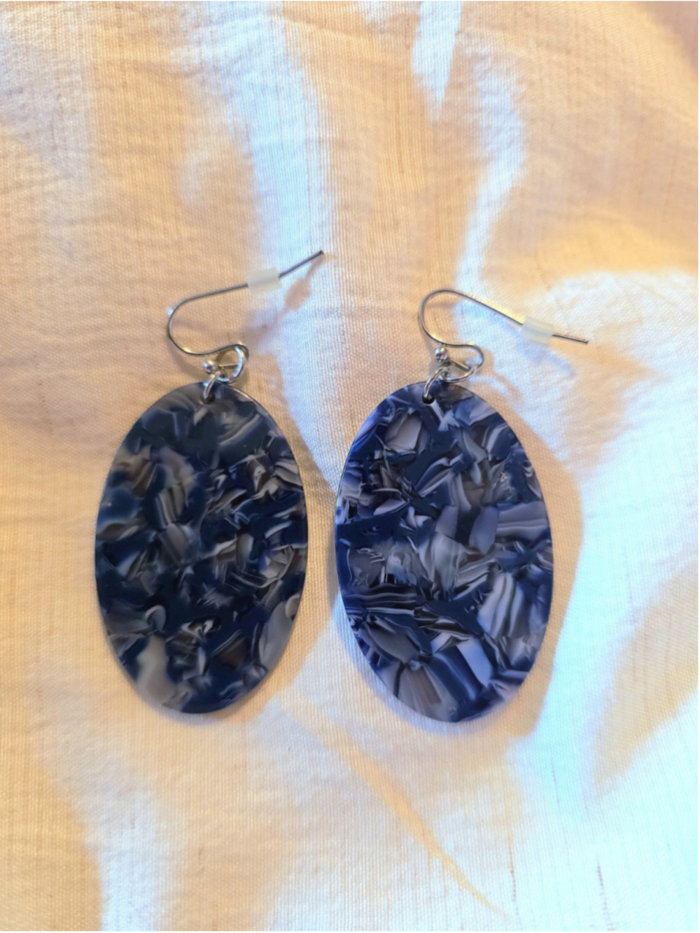 Celestial Blue Pierced Earrings